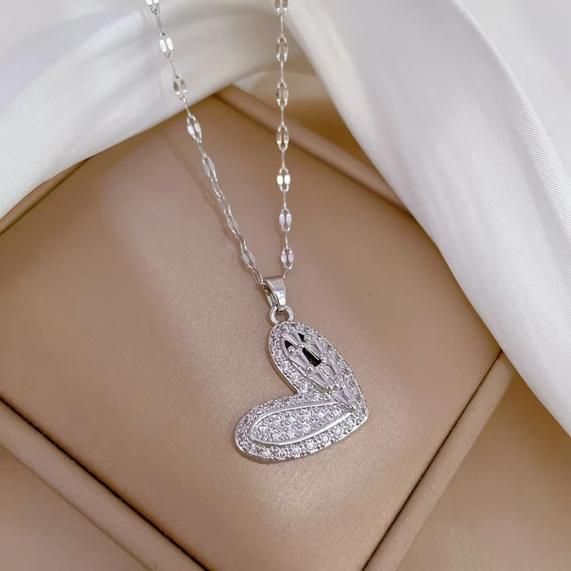 Carlton Heart Sterling Silver Necklace