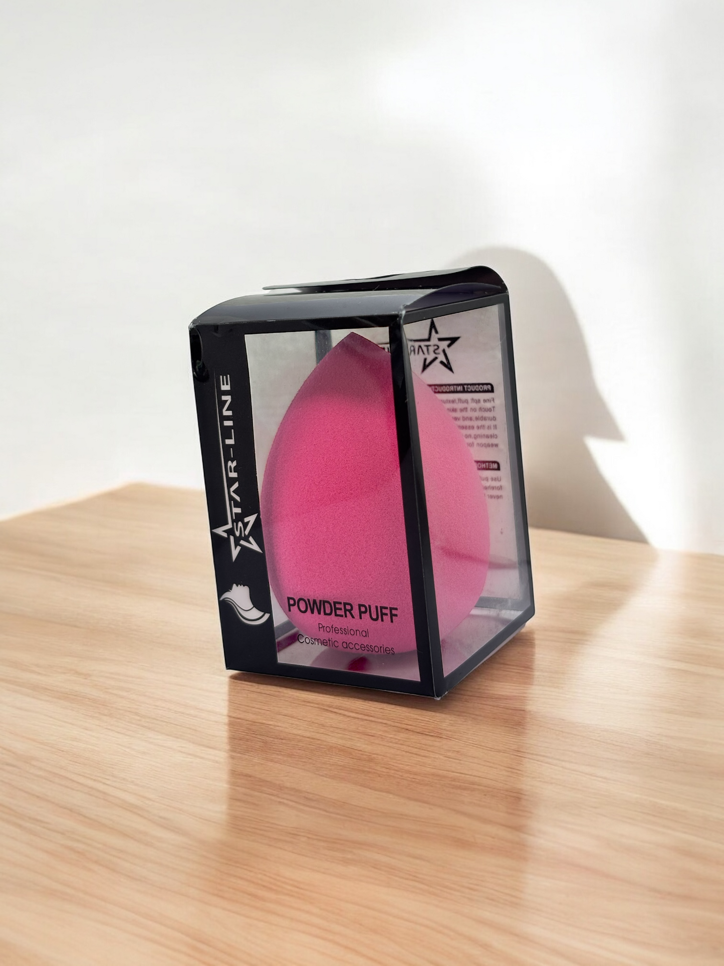 Pink Soft Makeup Cotton Powder Puff