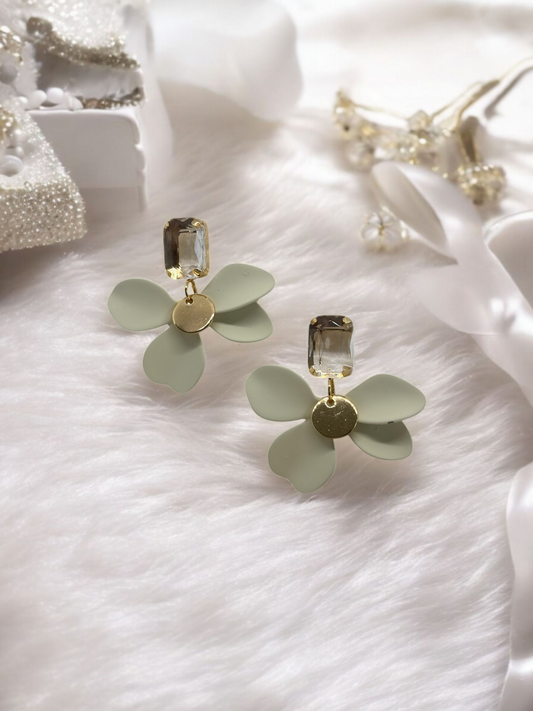 Floral Glitz Earrings