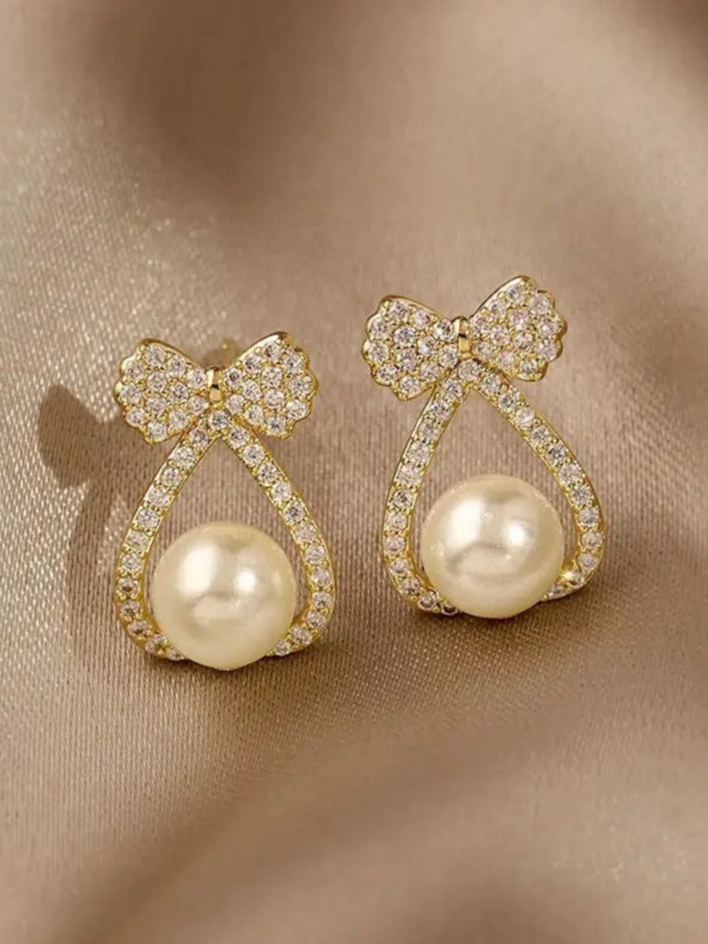 Little Bows Trendy Korean Earrings