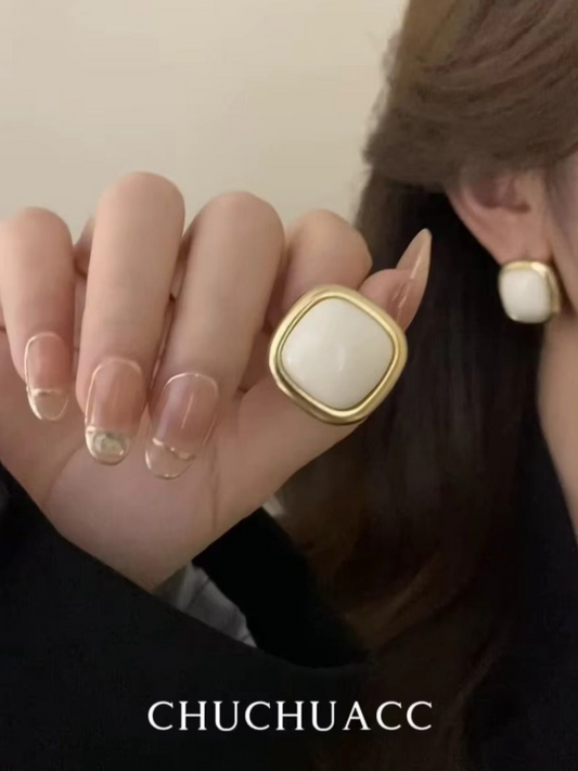 Office Glam Korean Earrings