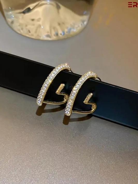 Lovely Hearts Korean Earrings
