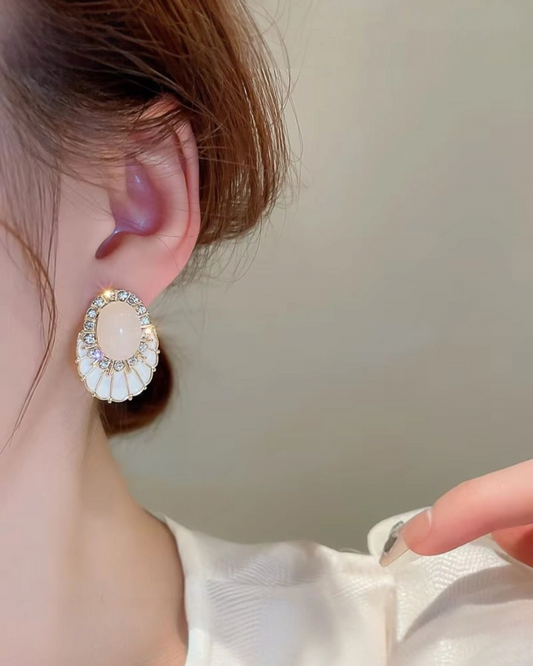Opal Korean Earrings