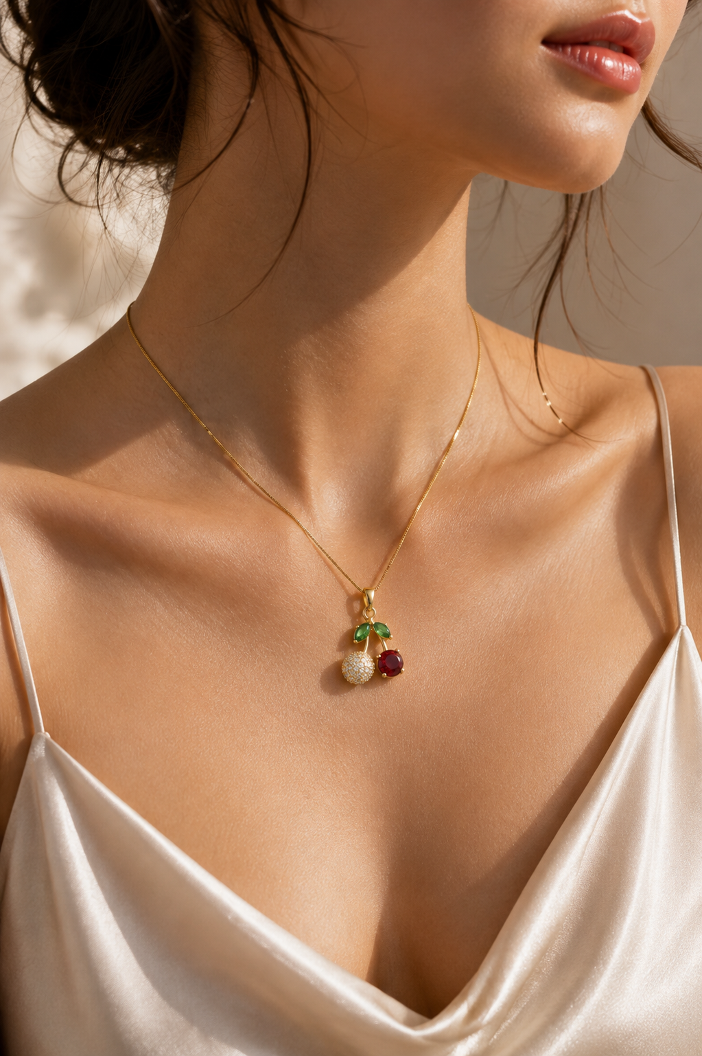 Cherry necklace
