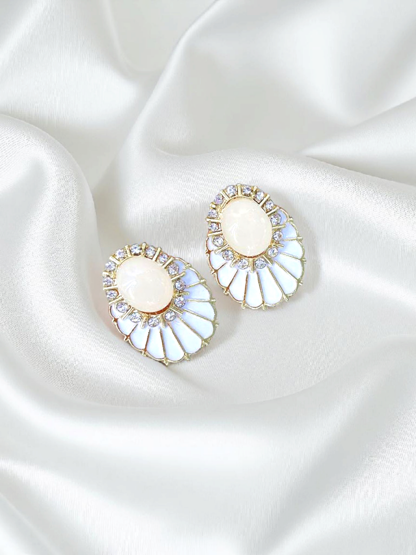 Opal Korean Earrings