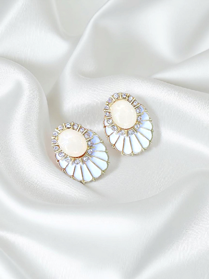 Opal Korean Earrings