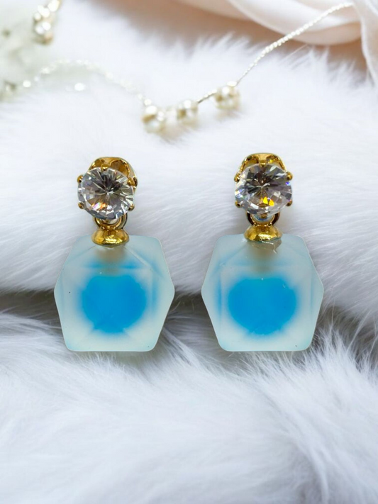 Frosted Blooms Earrings