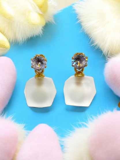 Frosted Blooms Earrings