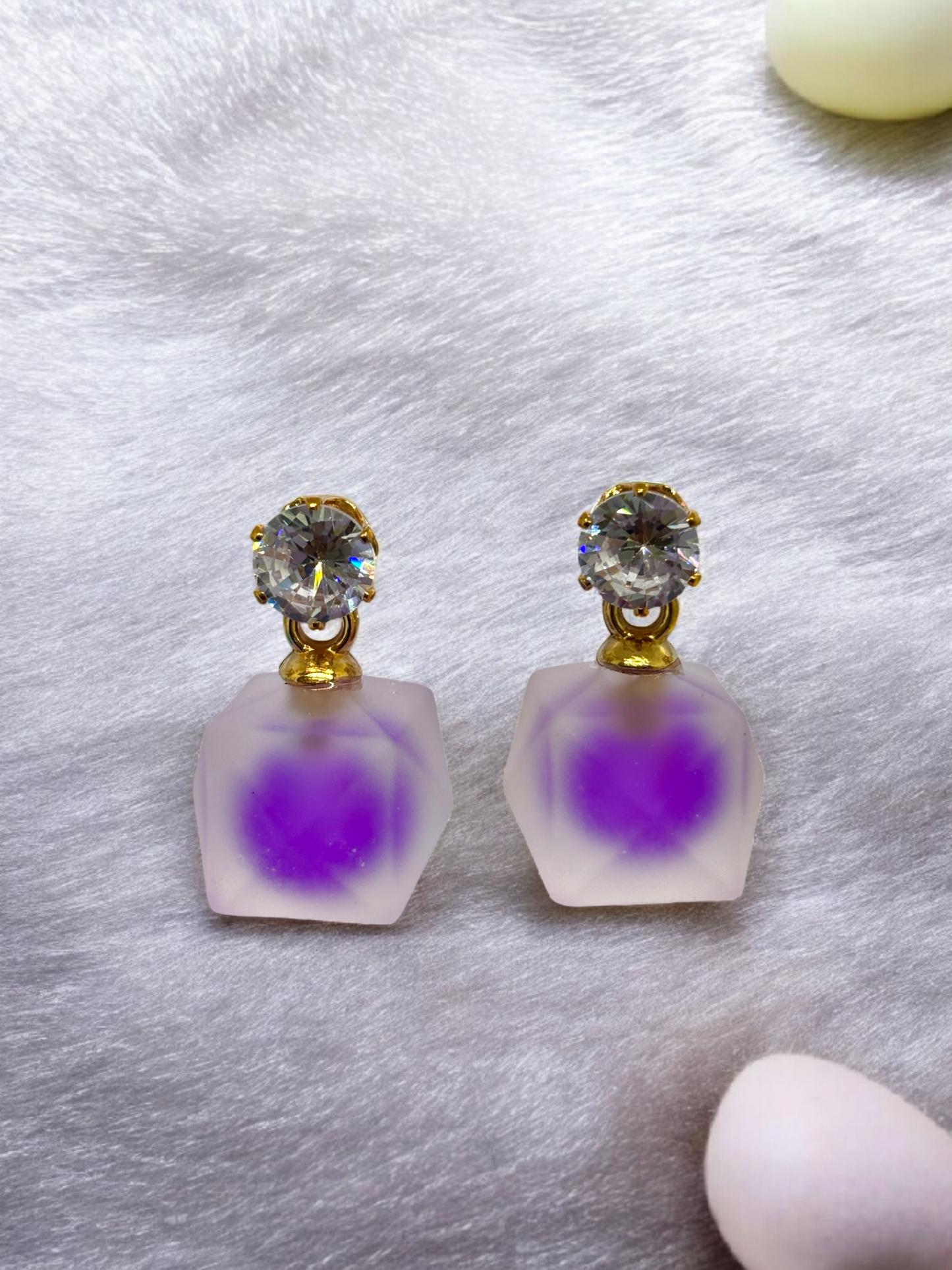 Frosted Blooms Earrings
