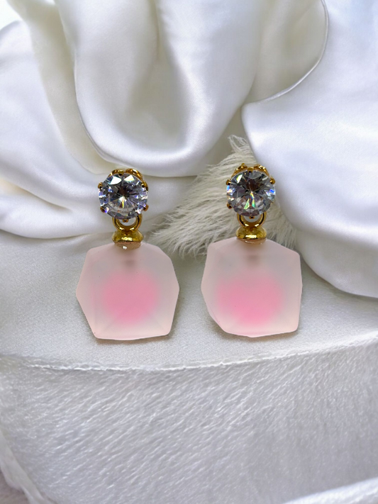 Frosted Blooms Earrings