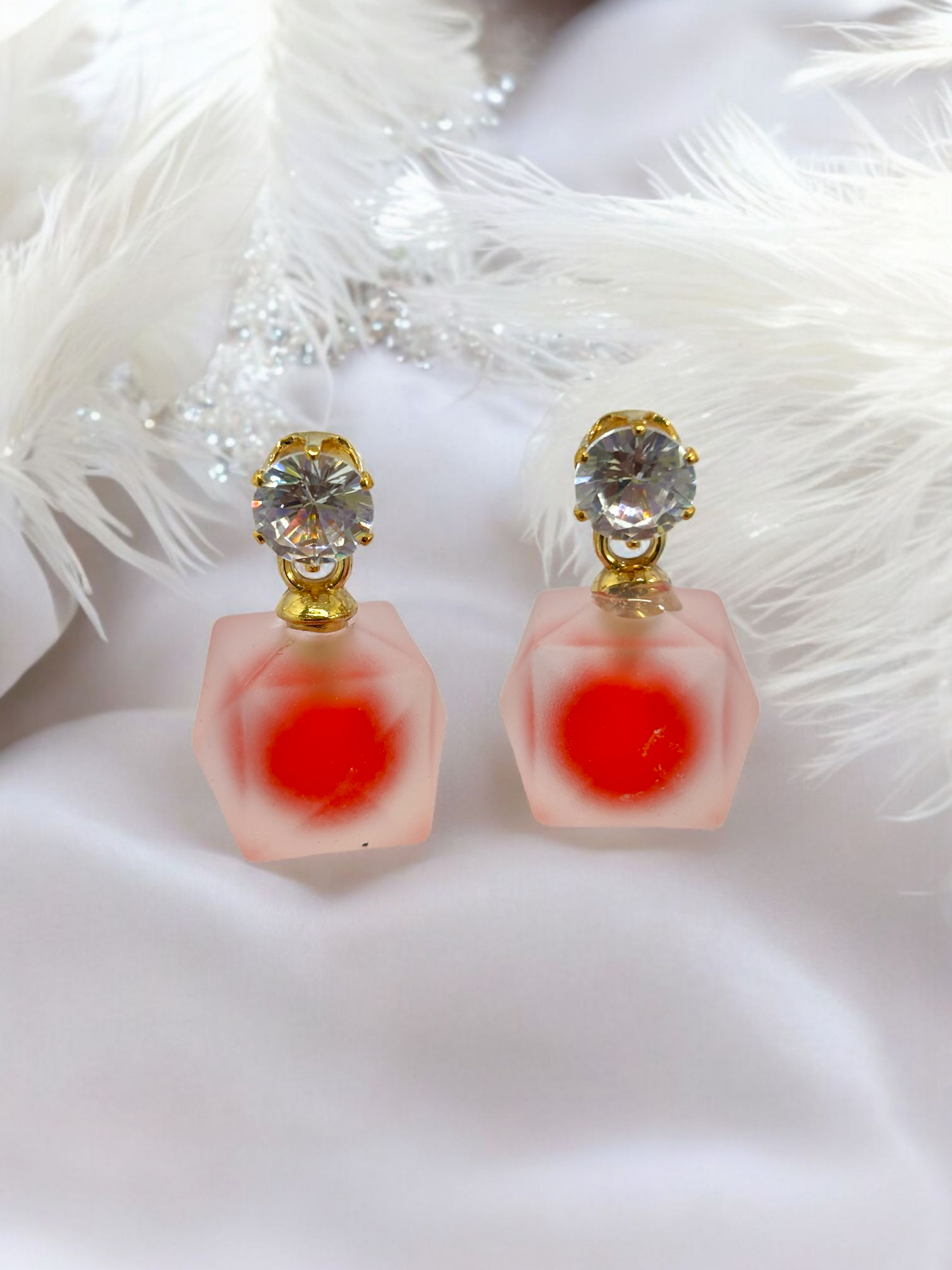 Frosted Blooms Earrings