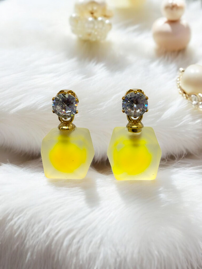 Frosted Blooms Earrings