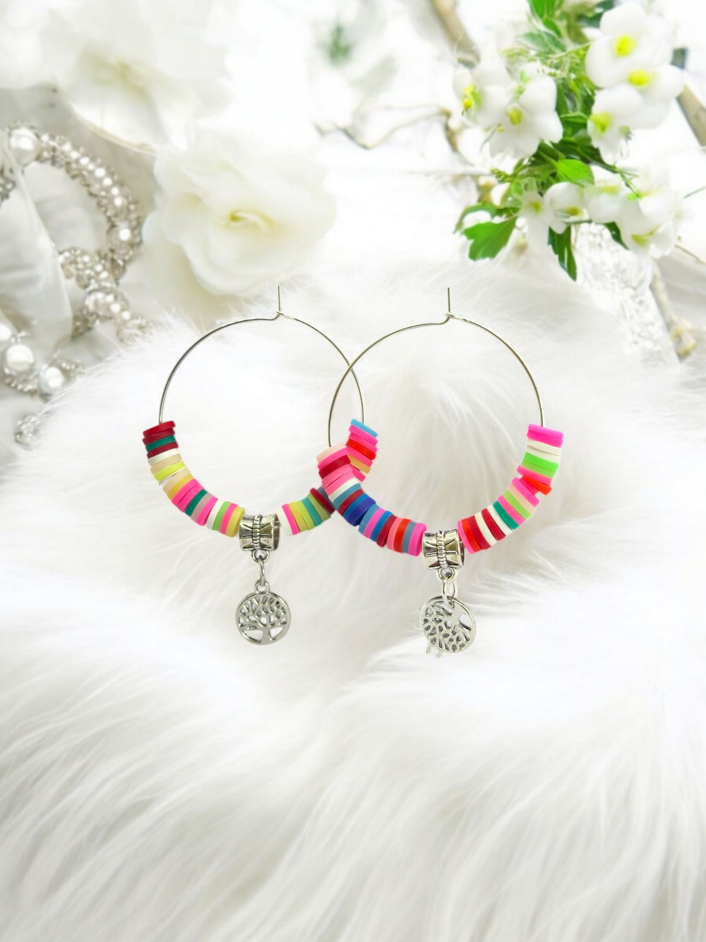 Aura Hoops With Magic Charms