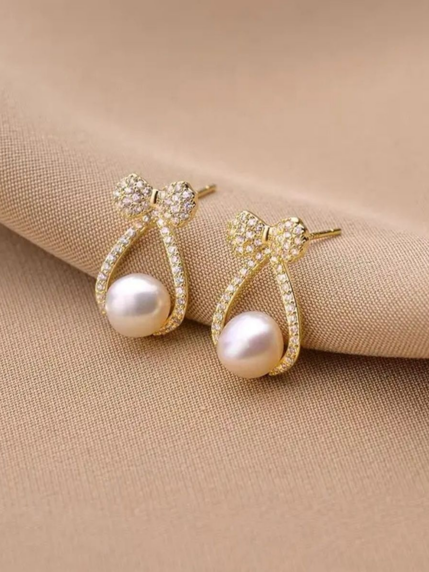 Little Bows Trendy Korean Earrings