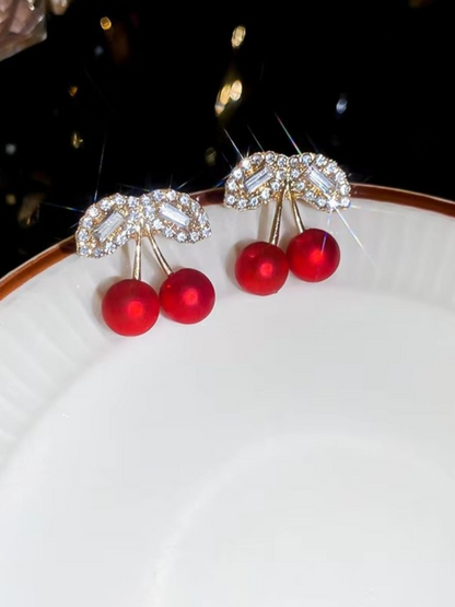Cherry Blooms Trending Korean Earrings