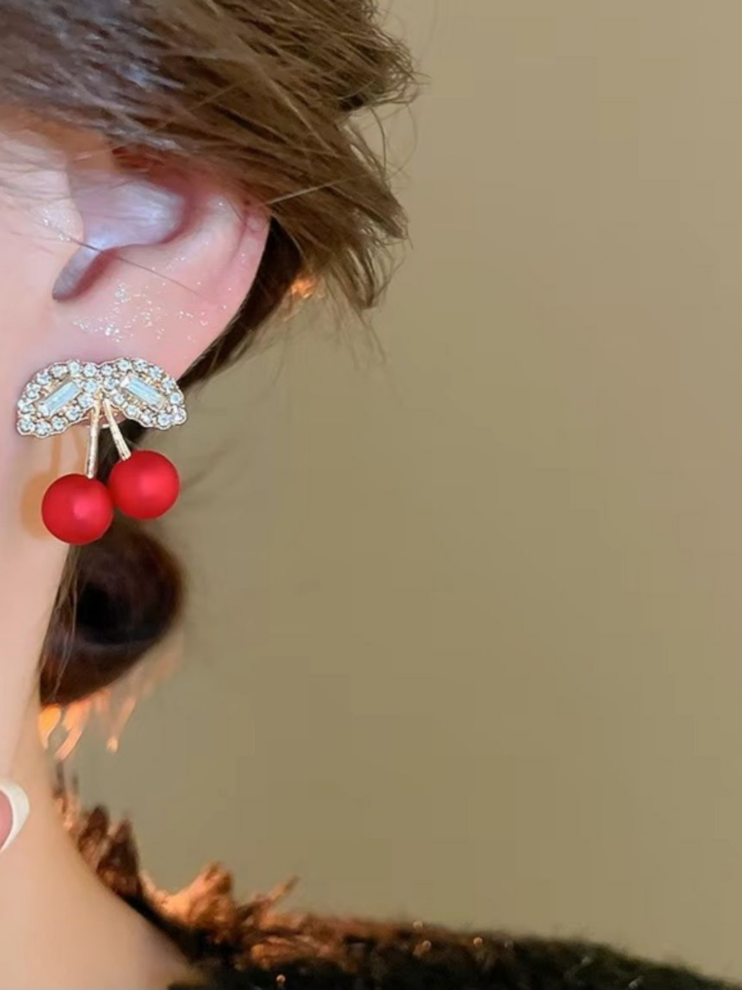 Cherry Blooms Trending Korean Earrings