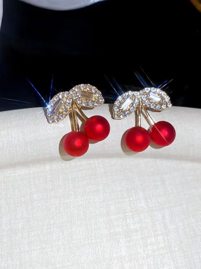 Cherry Blooms Trending Korean Earrings