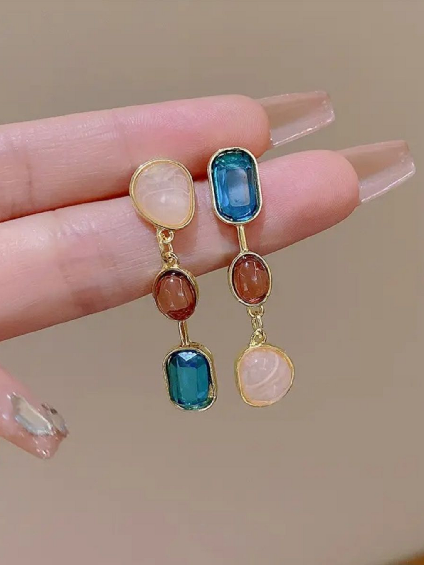 Gems Of Thorne Korean Dangles