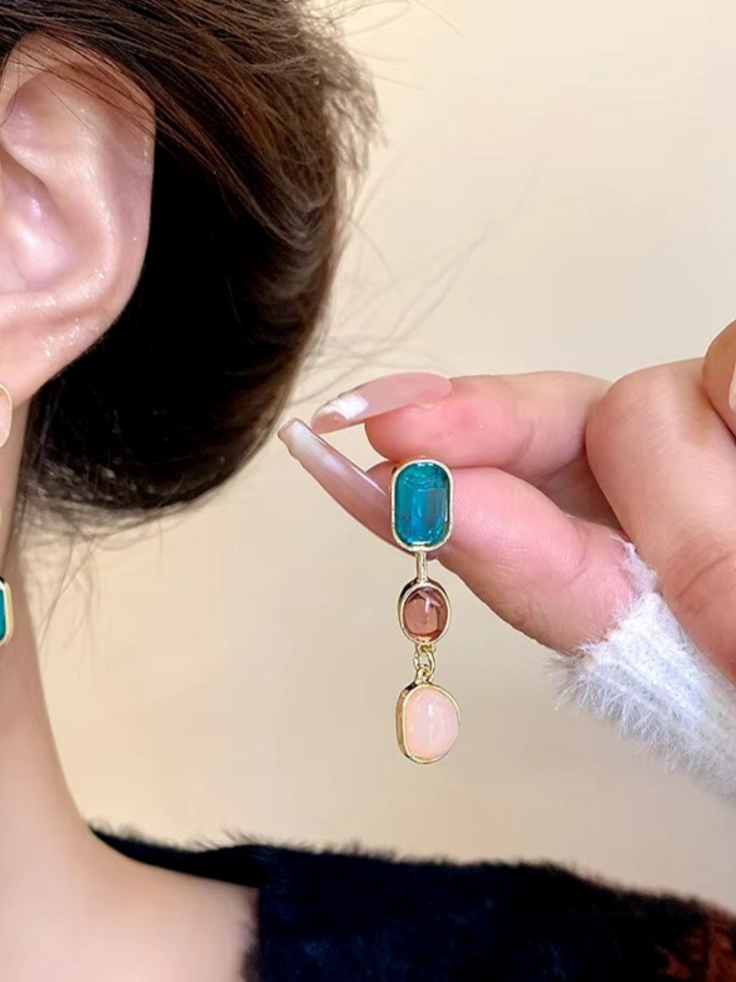 Gems Of Thorne Korean Dangles