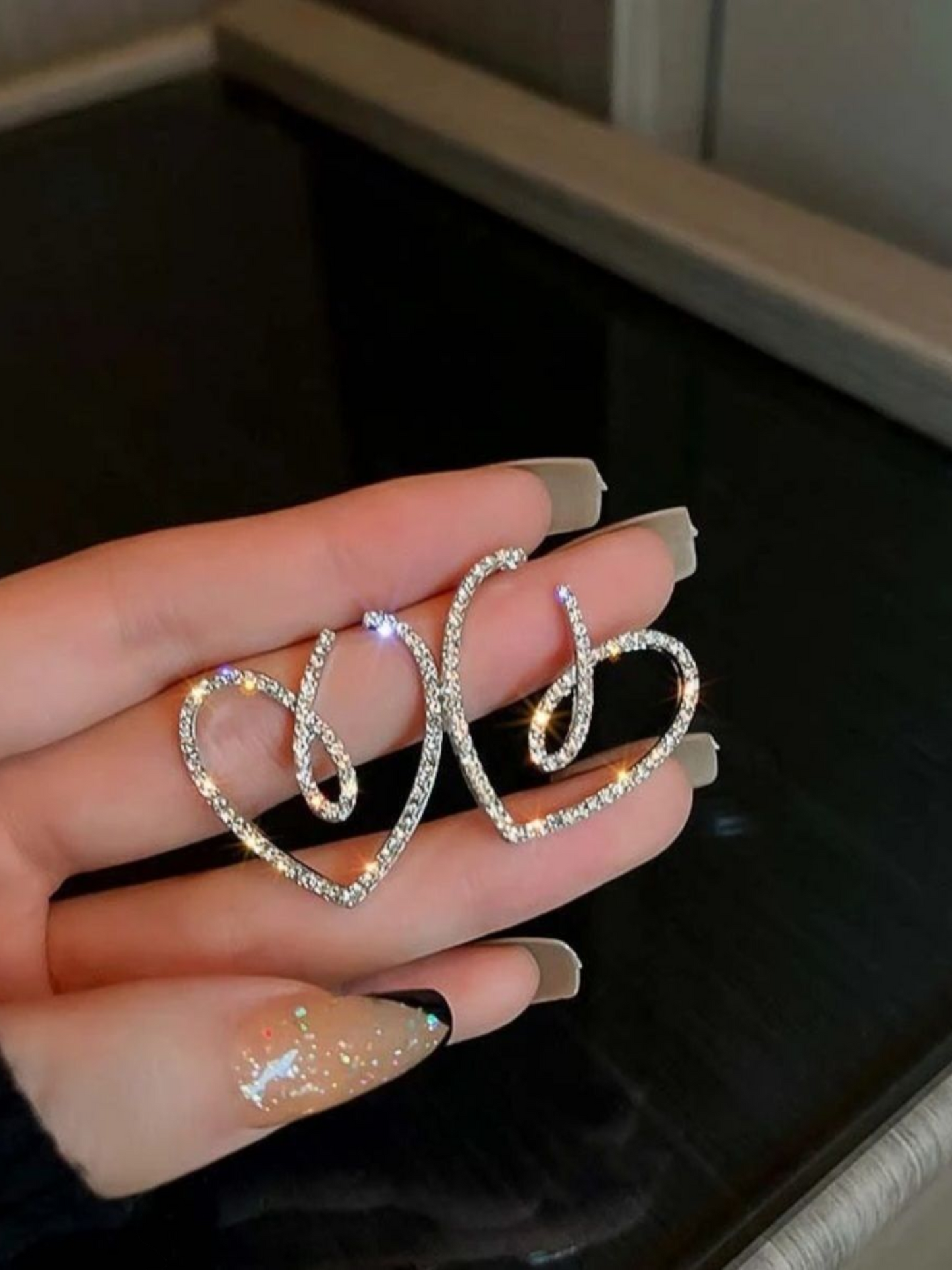 Lovely Tales The Ultimate Love Hoops Korean Earrings