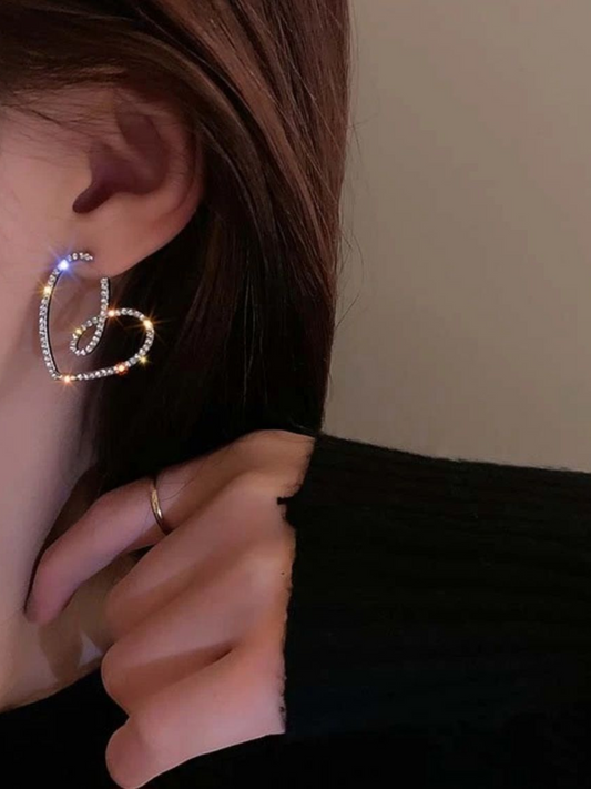 Lovely Tales The Ultimate Love Hoops Korean Earrings