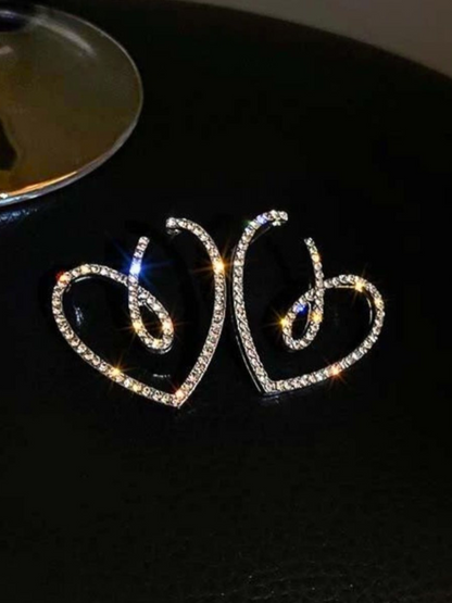 Lovely Tales The Ultimate Love Hoops Korean Earrings