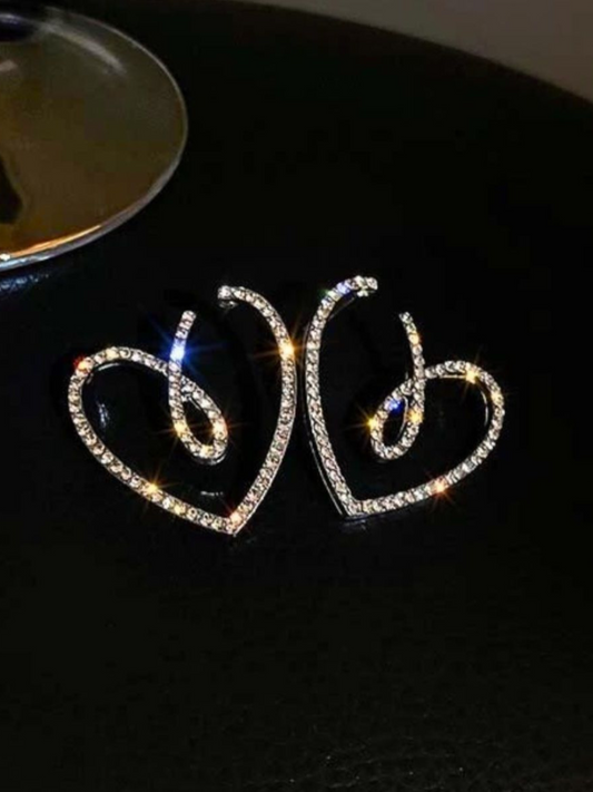 Lovely Tales The Ultimate Love Hoops Korean Earrings