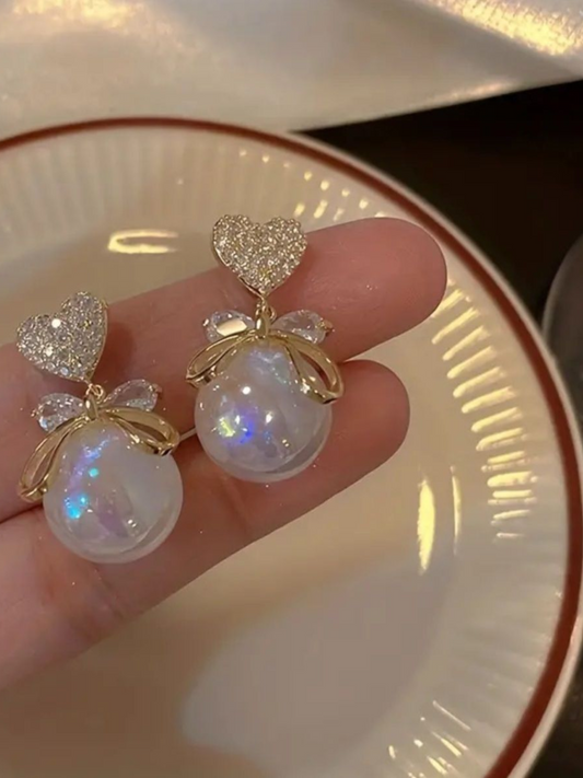 Lovely Pearly Korean Earrings