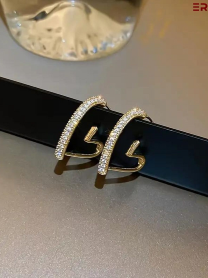 Lovely Hearts Korean Earrings
