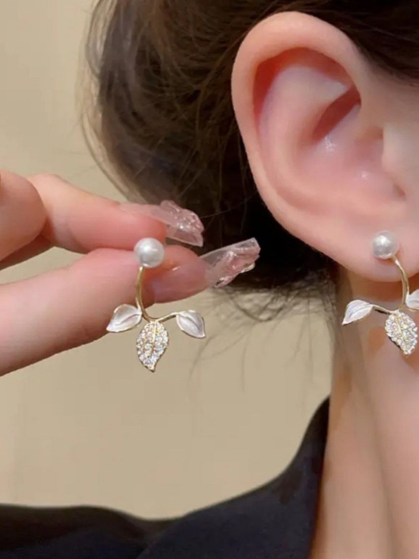 Vine Twine Korean Earrings