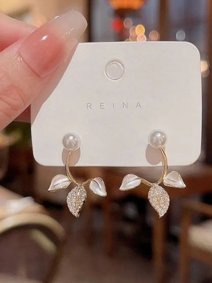 Vine Twine Korean Earrings