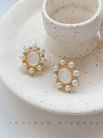 Royal Crown Korean Earrings