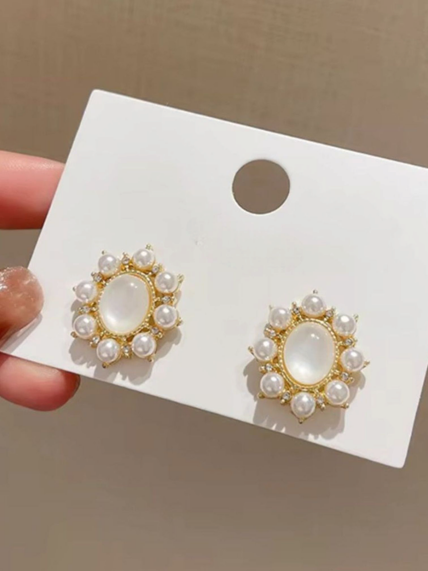 Royal Crown Korean Earrings