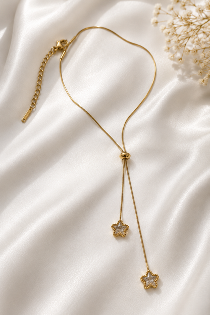 White clover necklace
