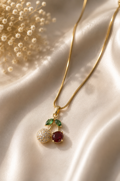 Cherry necklace