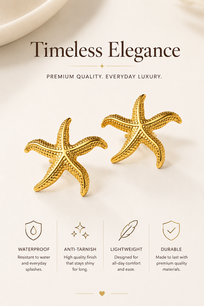 Maris Starfish Earrings