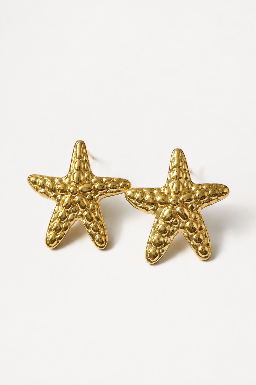 The Benthic Star Studs- Anti Tarnish 18K Gold Plated Earrings