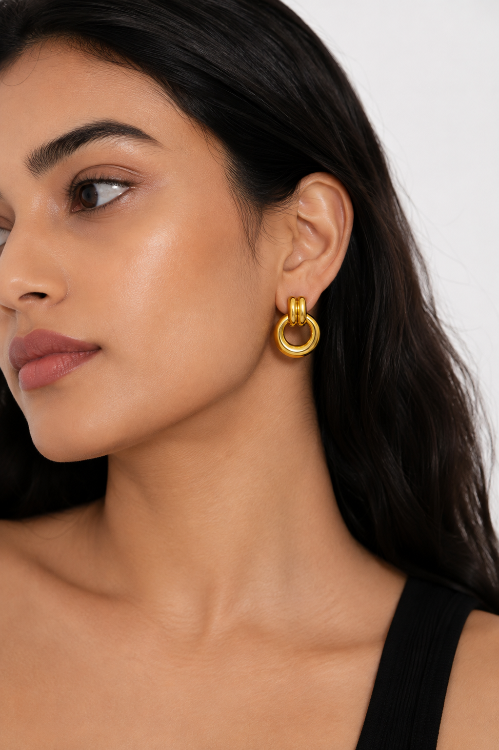 Aurelia Double Halo Earrings