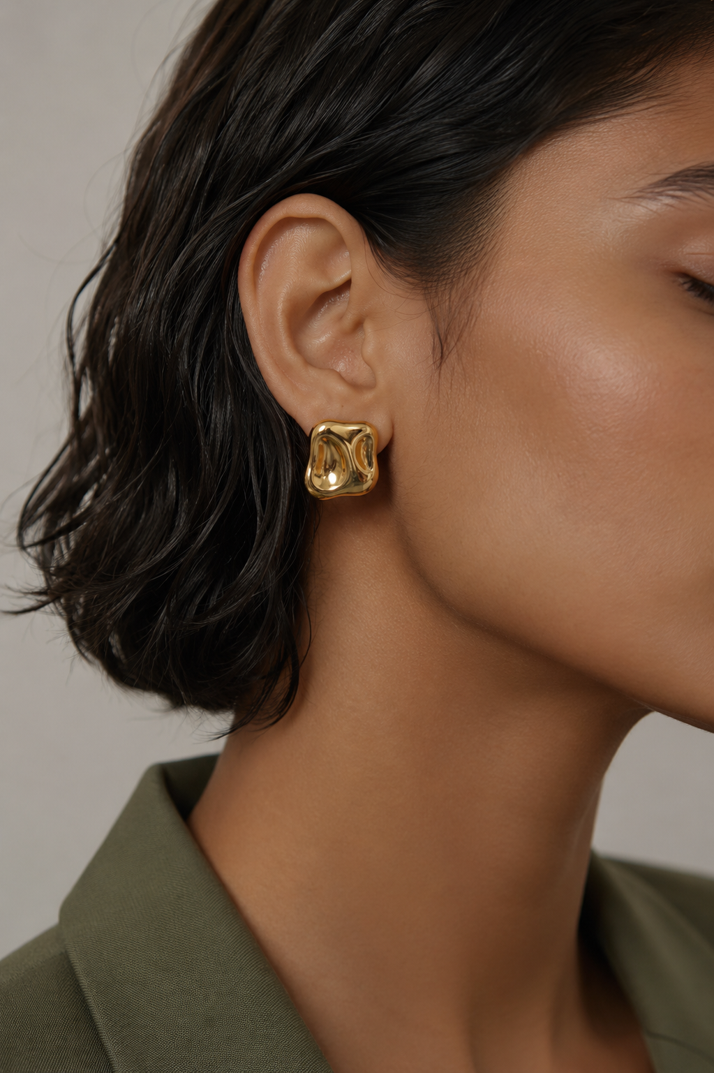 Kavren Sculpted Studs