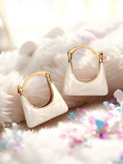 Minaudière - Handbag/Purse Shaped Trendy Alloy Korean Hoops