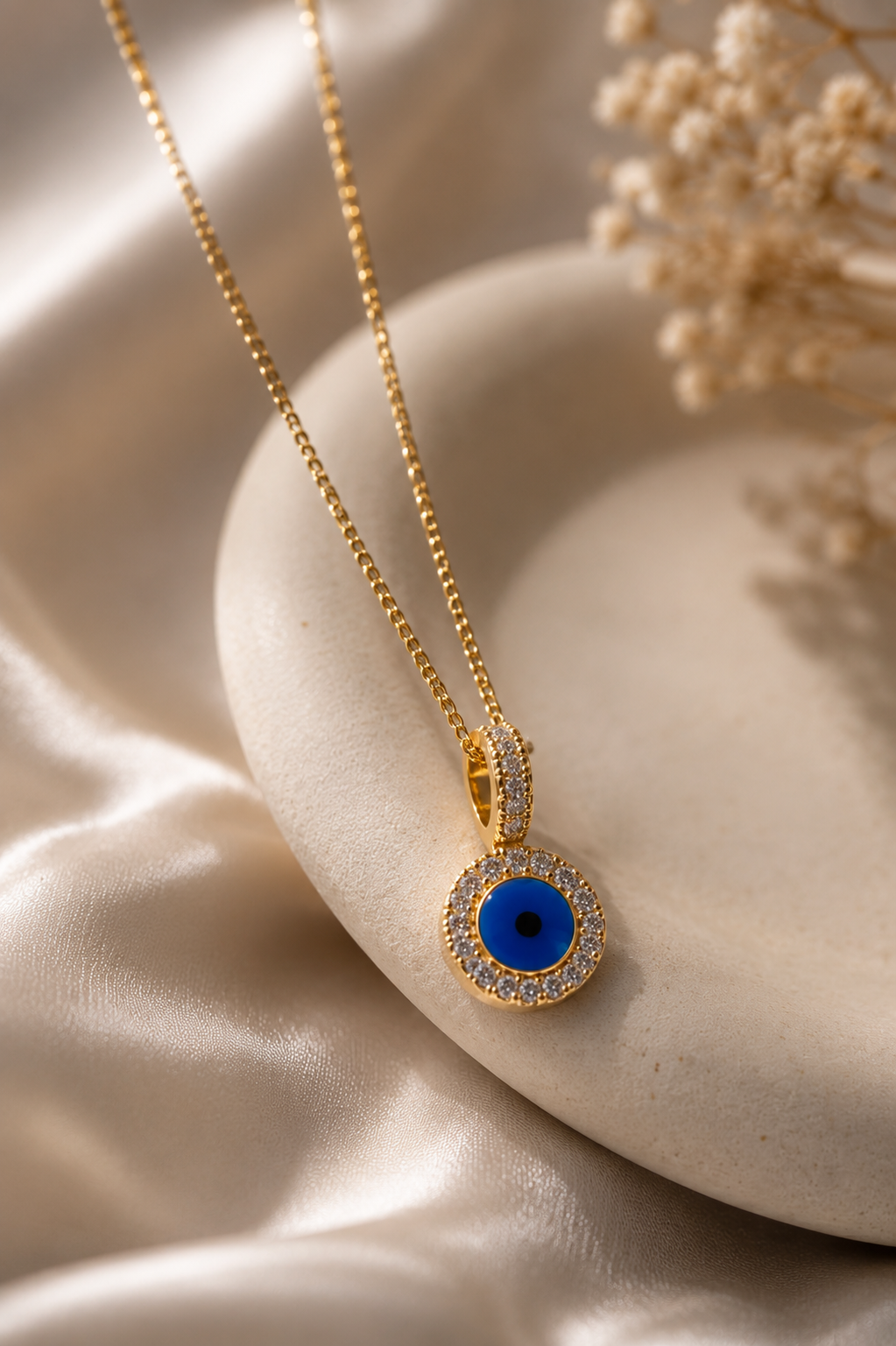 Evil eye necklace