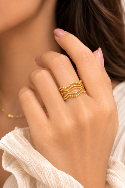 Grace Wave Ring