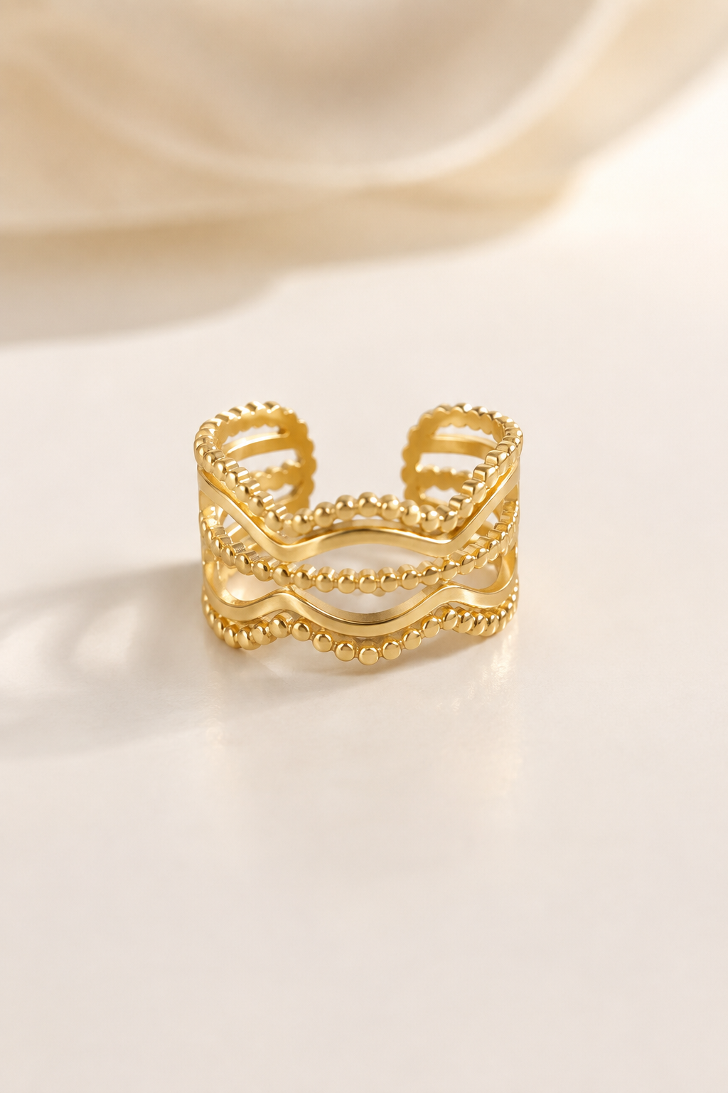 Grace Wave Ring