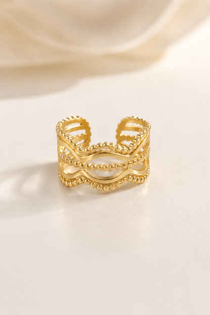 Grace Wave Ring