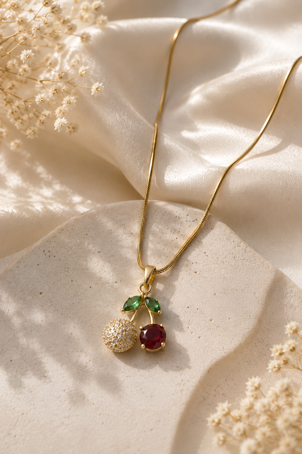 Cherry necklace