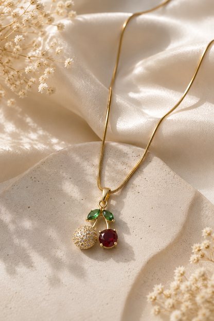 Cherry necklace