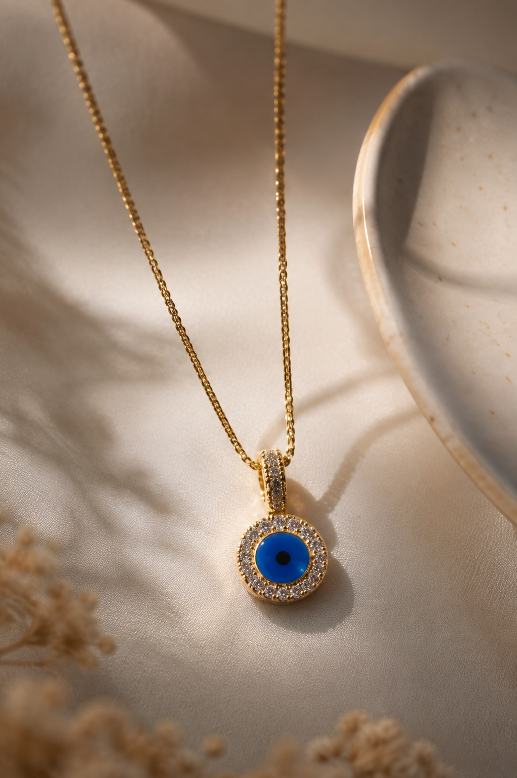 Evil eye necklace