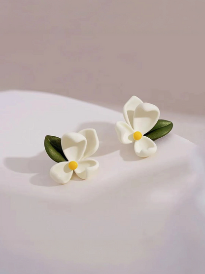 Daisy Dainty - Flower Stud Korean Eardrops