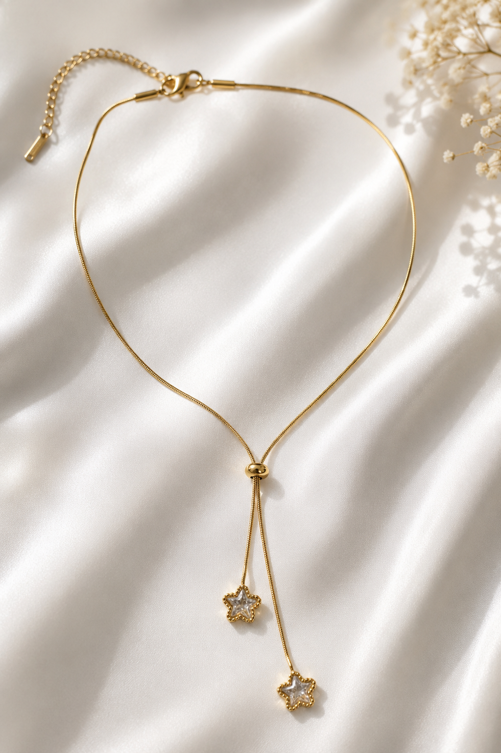 White clover necklace