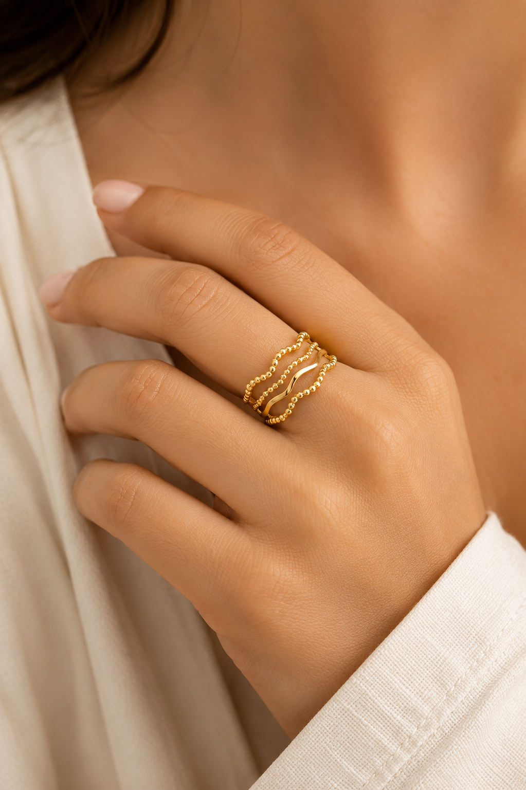 Grace Wave Ring